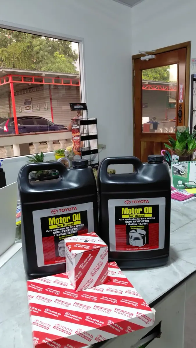 Cambio de aceite en Pacura